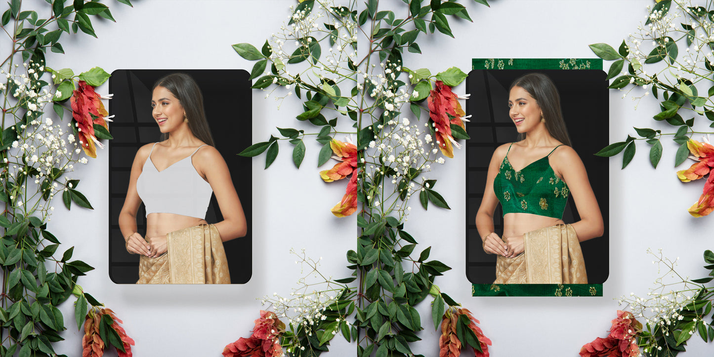 Blouse Fabric Display Sheet