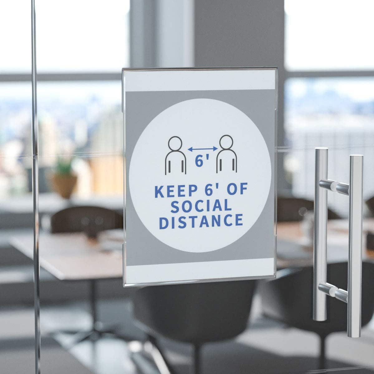 sign holder for office use