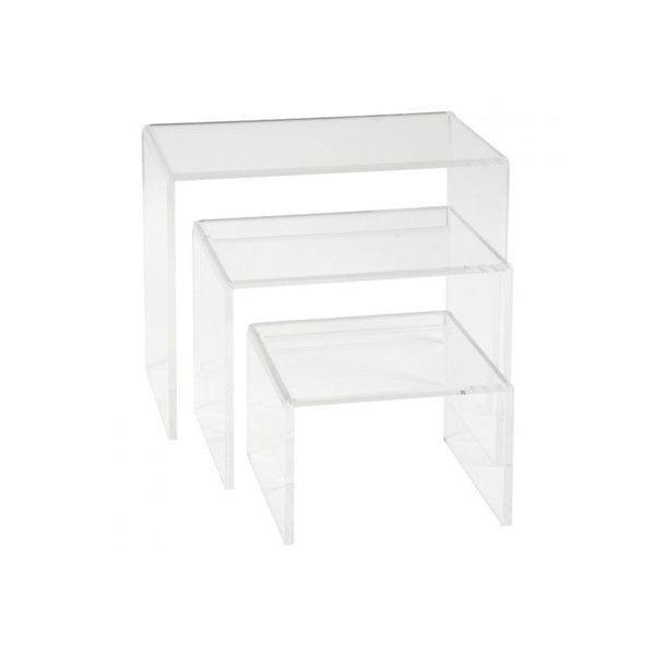 Acrylic U Riser - Set of 3