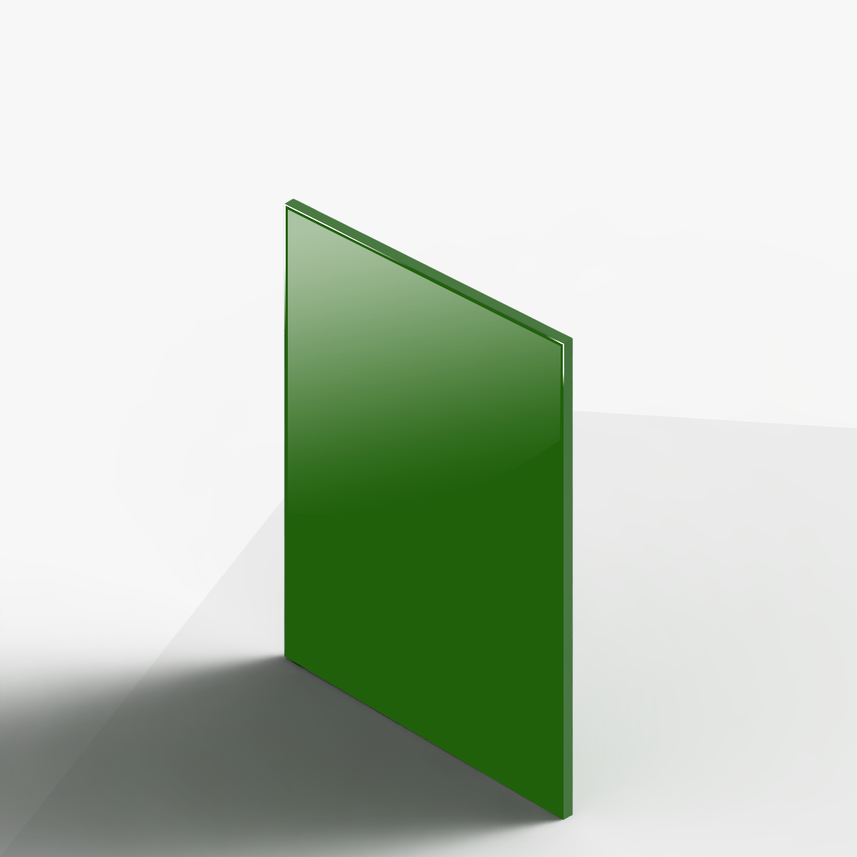 Custom Acrylic Sheet - Green