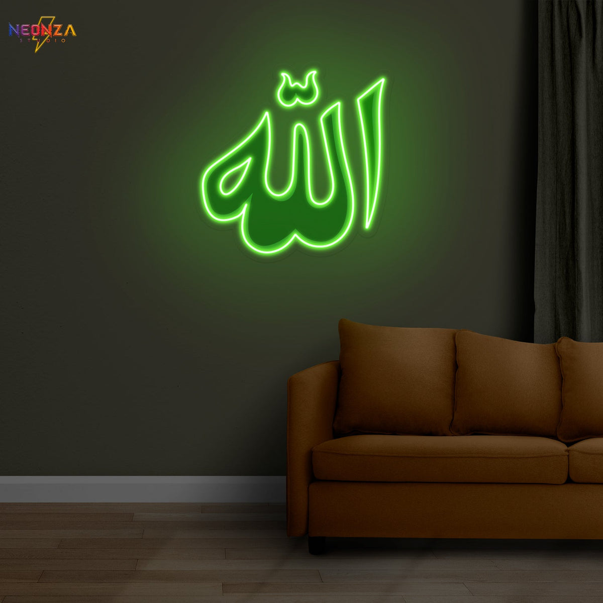 Allah Neon Allah Symbol Neonsign Artwork – acrylicsheetsindia