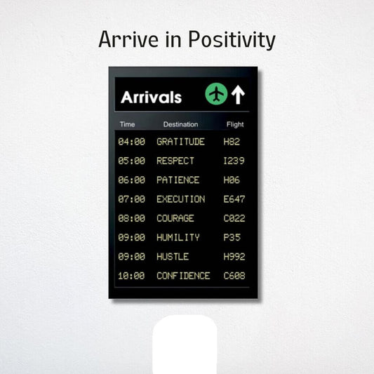 Arrive in Positivity
