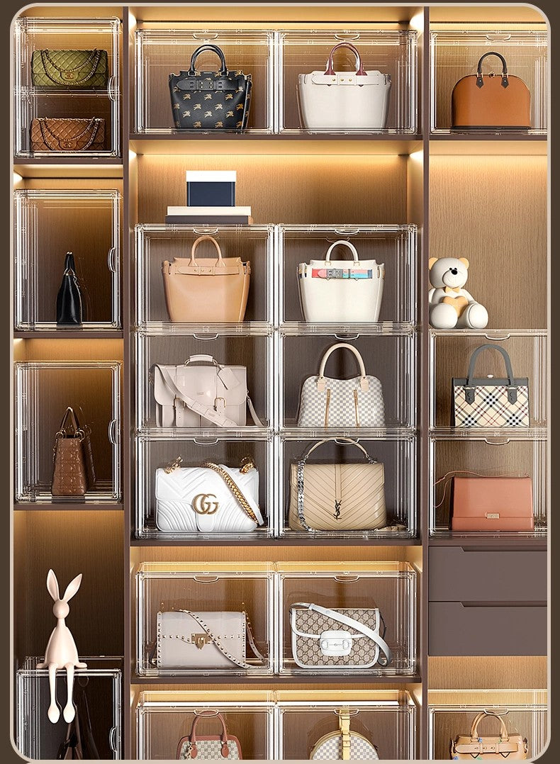 Acrylic Luxury Shoe & Handbag Storage Box
