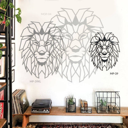 Lion Head Wall Art