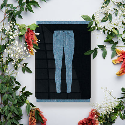 Woman-jeans-fabric-Display Sheet