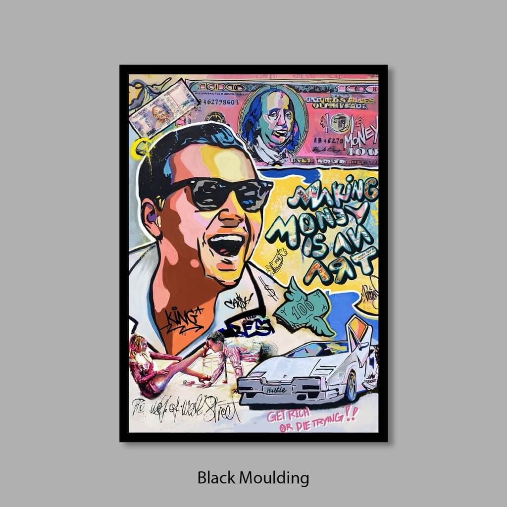 Making Money is an Art Wolf of Wall – acrylicsheetsindia