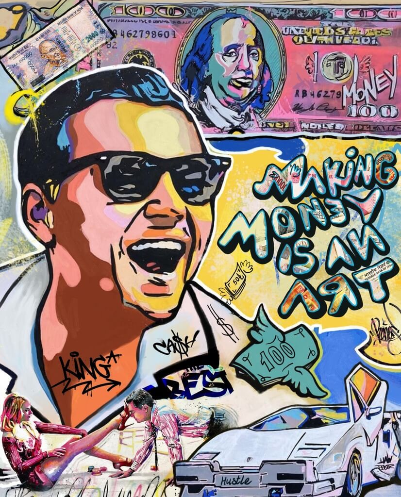 Making Money is an Art - Wolf of Wall St.