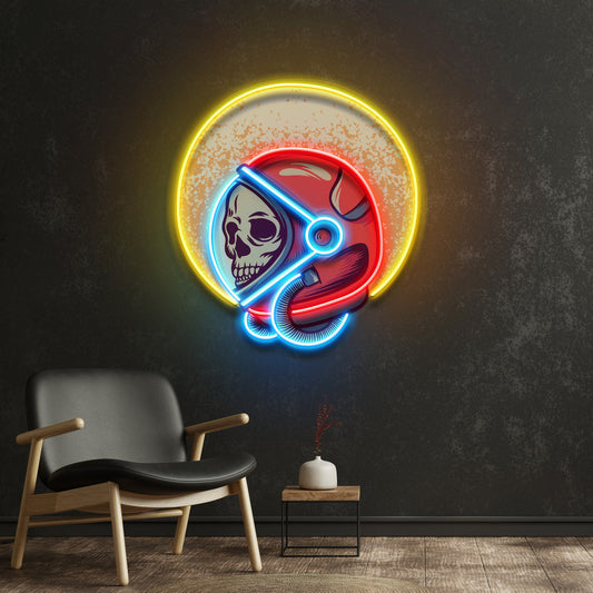 Retro Astronaut LED Neon Sign Light Pop Art