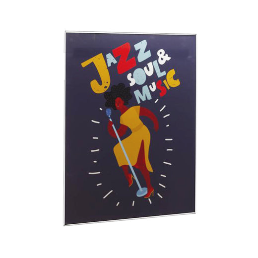 18 x 24 Wall Mounted Side Loading Acrylic Poster Frame with Bracket