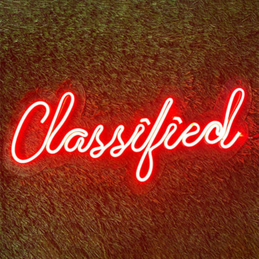 classified-neon-sign-red