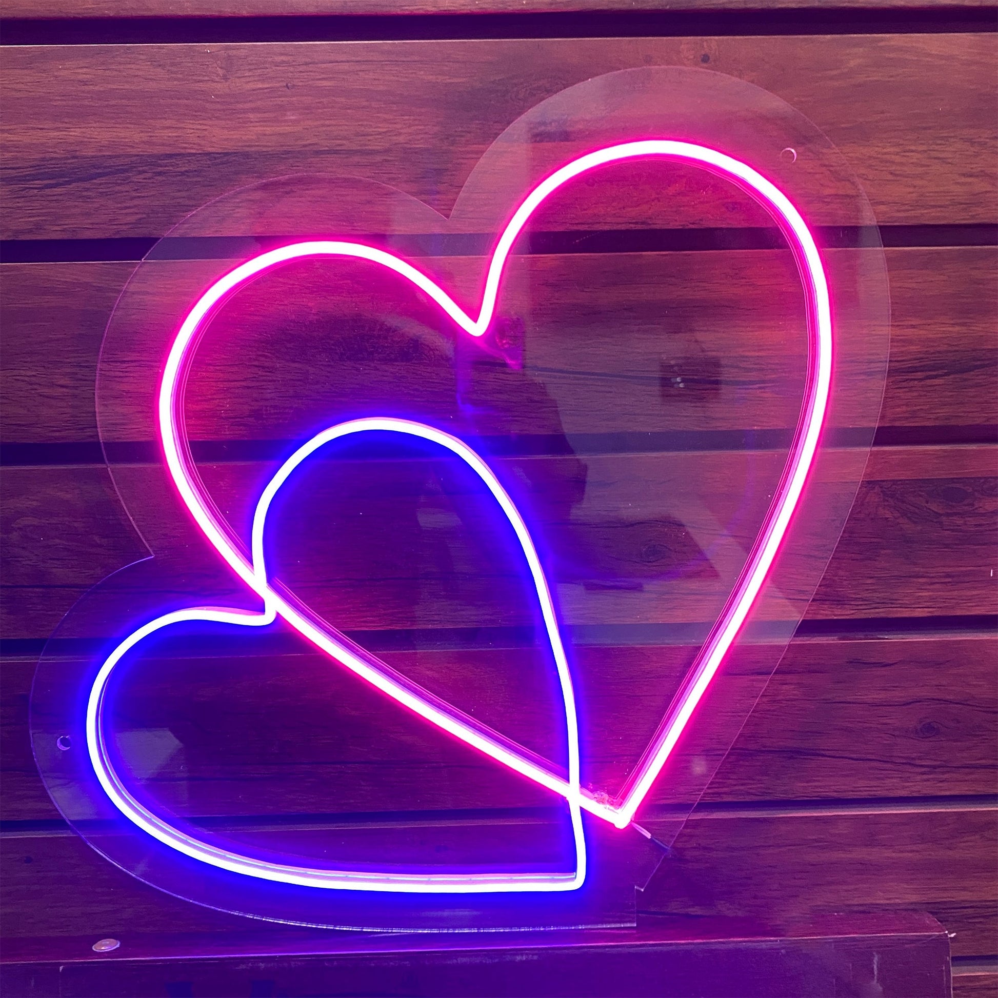 Heart Neon Sign pink