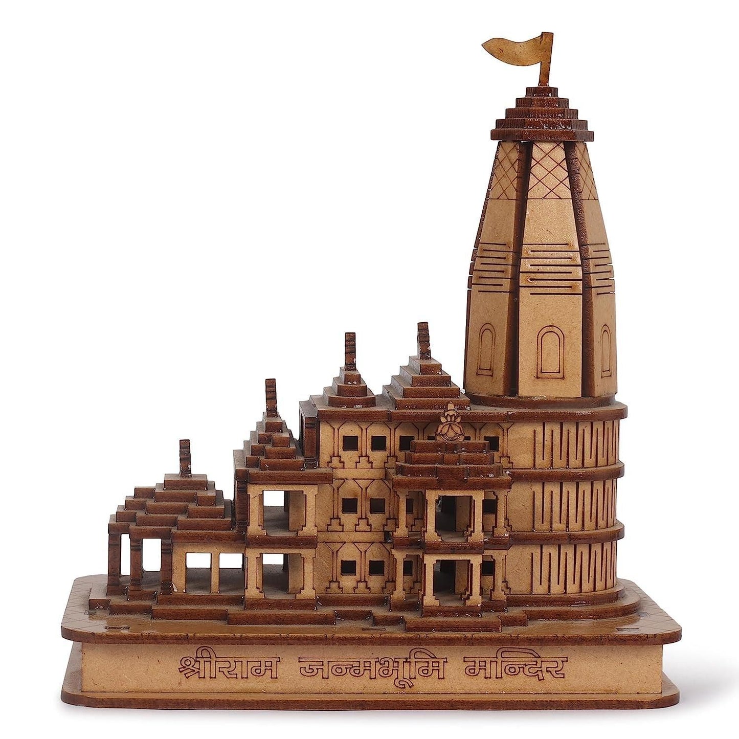 Decorative Showpiece Wood Temple for Gift