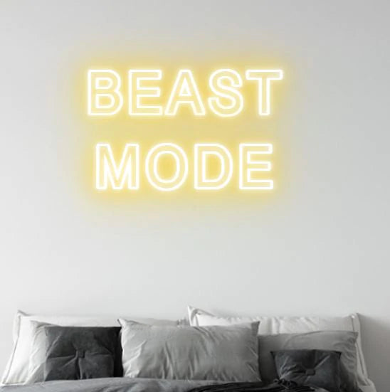 Buy Beast Mode Neon Sign Online India – acrylicsheetsindia