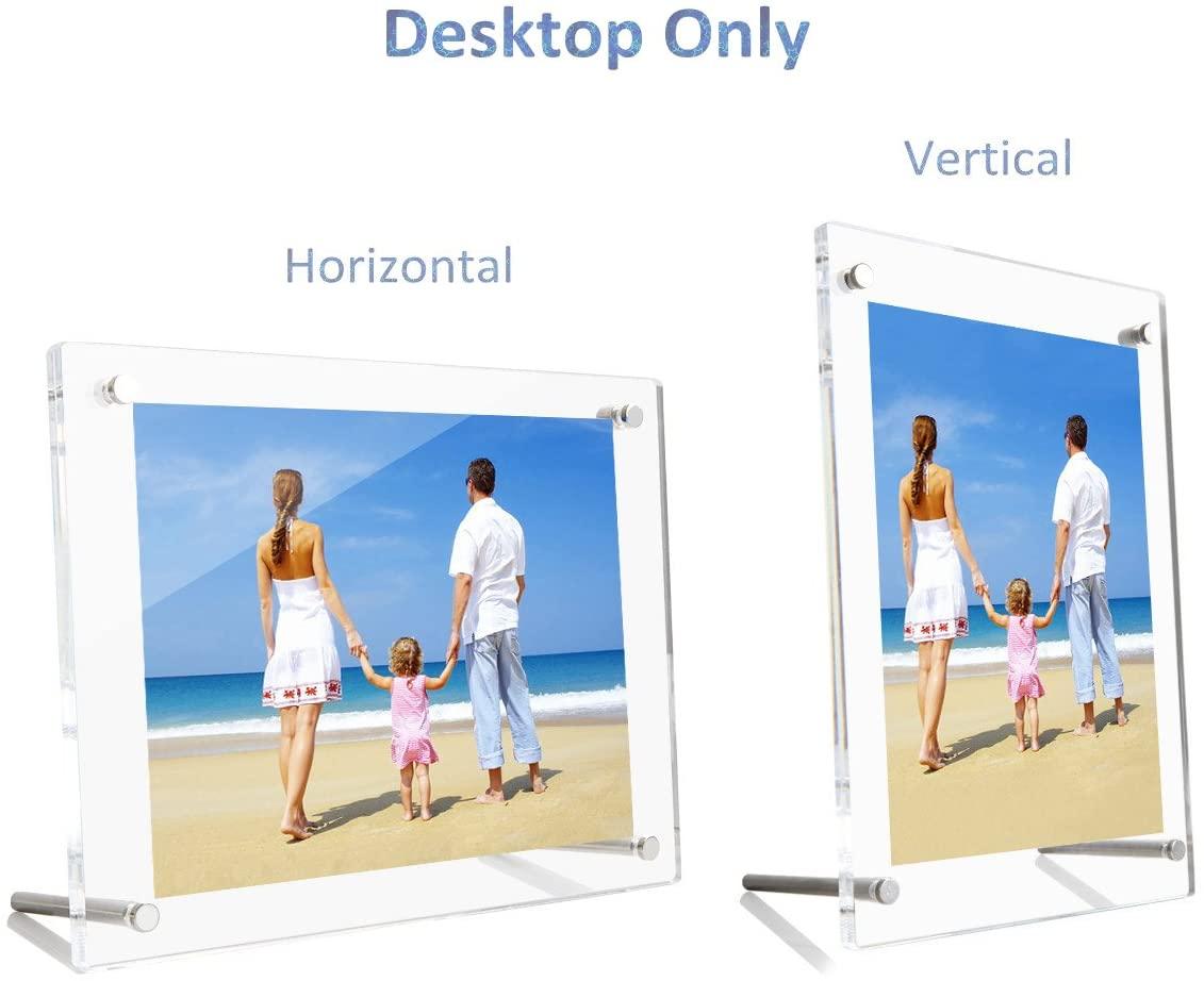 horizontal and vertical photo frame