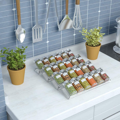clear spice rack tray