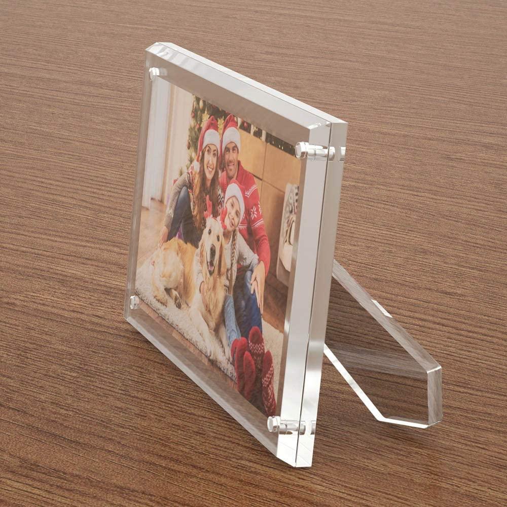 Clear Photo Frame with Magnets