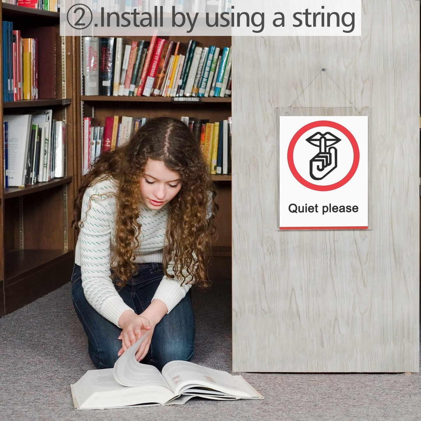 install using string
