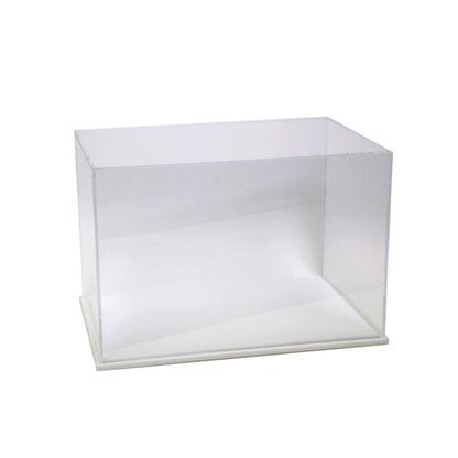 Acrylic Display Box 12H x 12W x 18L with White Base