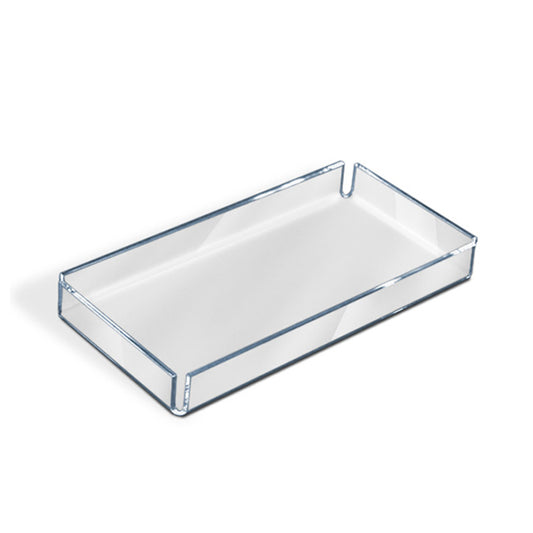 Acrylic One Piece Tray - 8.25 x 1.25 x 15.25