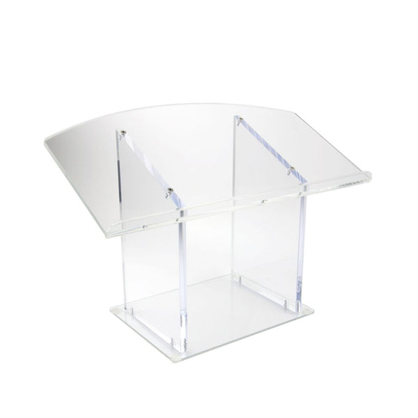 Acrylic Solid Panel Table Top Podium