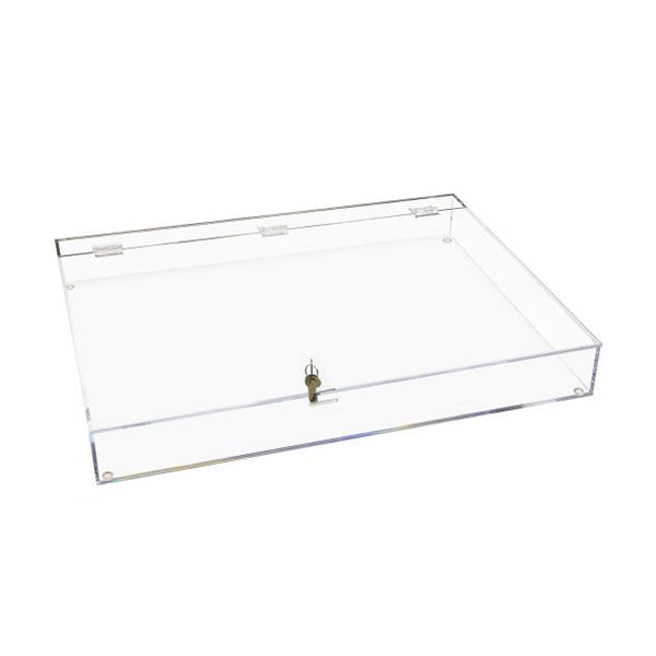 Flat Locking Display Case - 3 INCH – acrylicsheetsindia