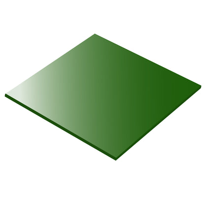 Custom Acrylic Sheet - Green