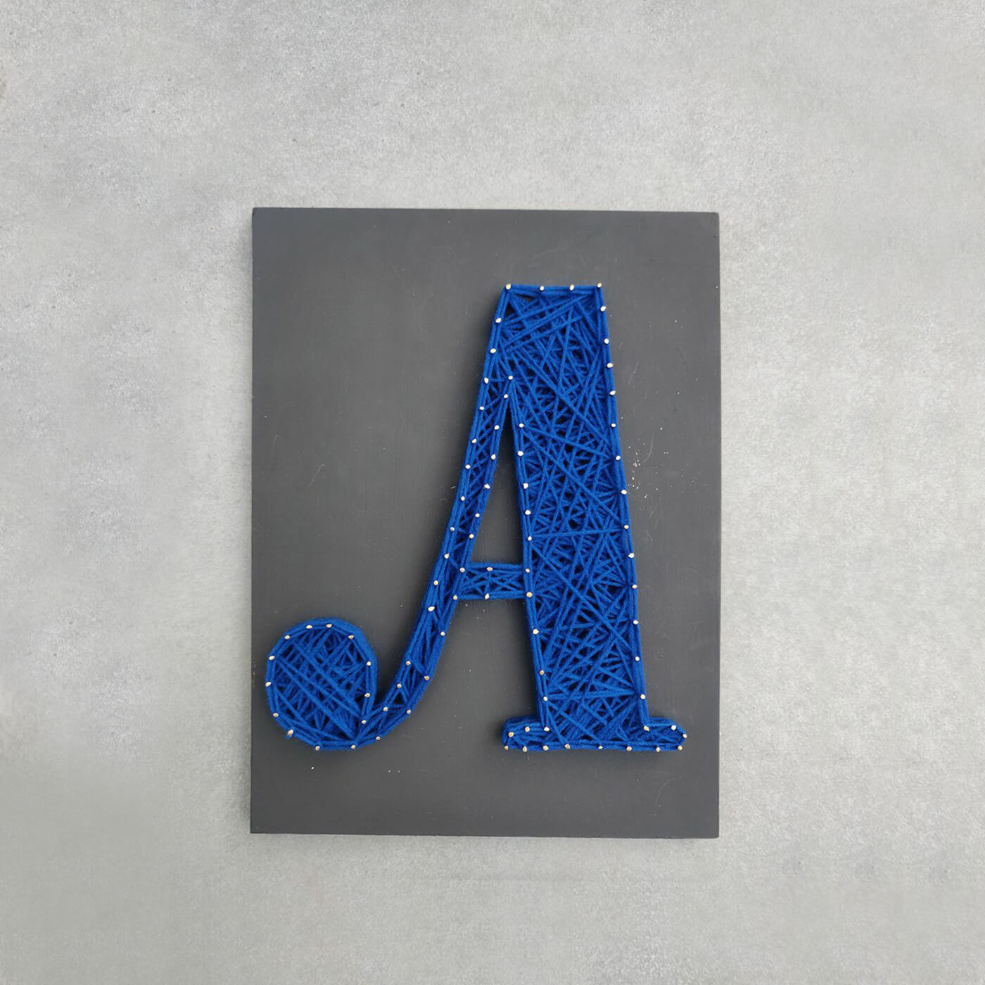 Personalised Alphabet String Art – acrylicsheetsindia