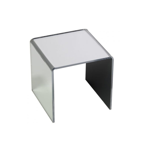 C Shape Riser Mirrored Acrylic U Shaped Riser 6 x 6 x 6 – acrylicsheetsindia