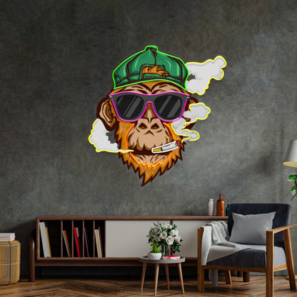 monkey smoking cigarette wallpaper Primate J****e monkey, cigarette, monkey, nature,