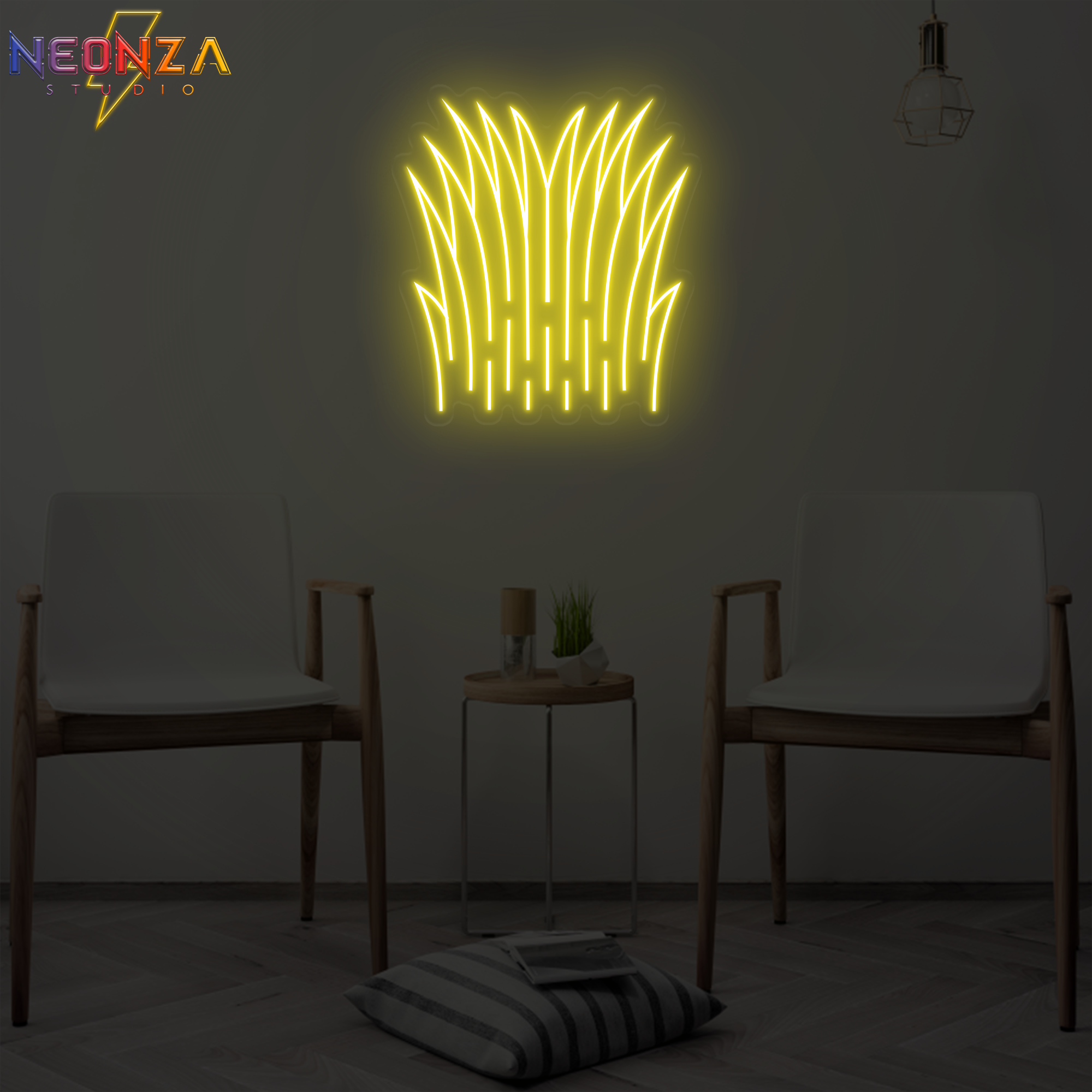 Buy Grass Neon Sign Online India – acrylicsheetsindia