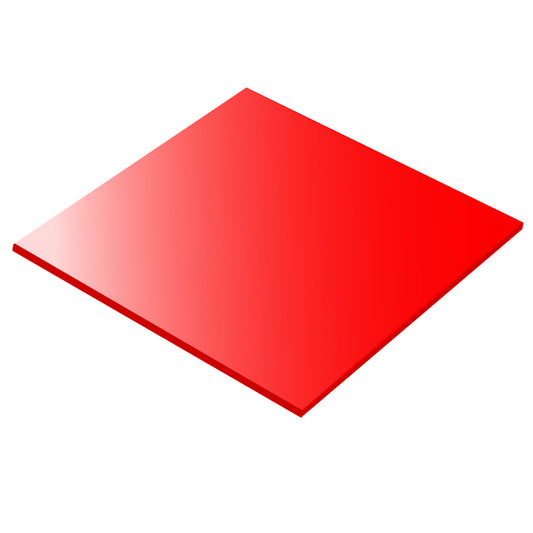 Custom Acrylic Sheet - Red