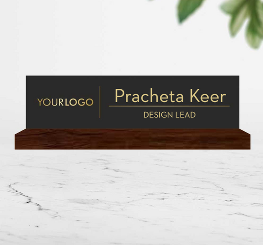 Excelus Office Desk Name Plate - Executive
