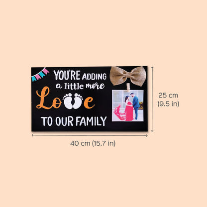 Family Love Quote Nameboard